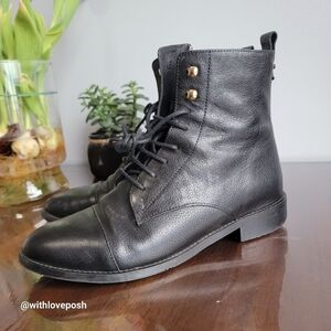 Mellow Yellow ANEMONE NOIR leather boots made in Portugal size 39 7.5